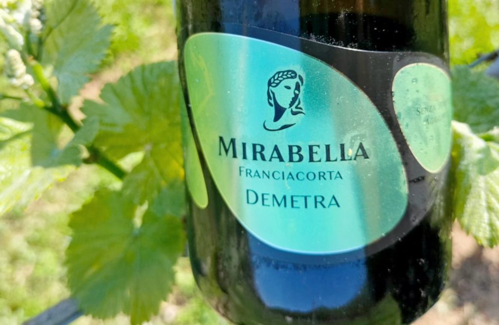 Franciacorta demetra dettaglio etichetta