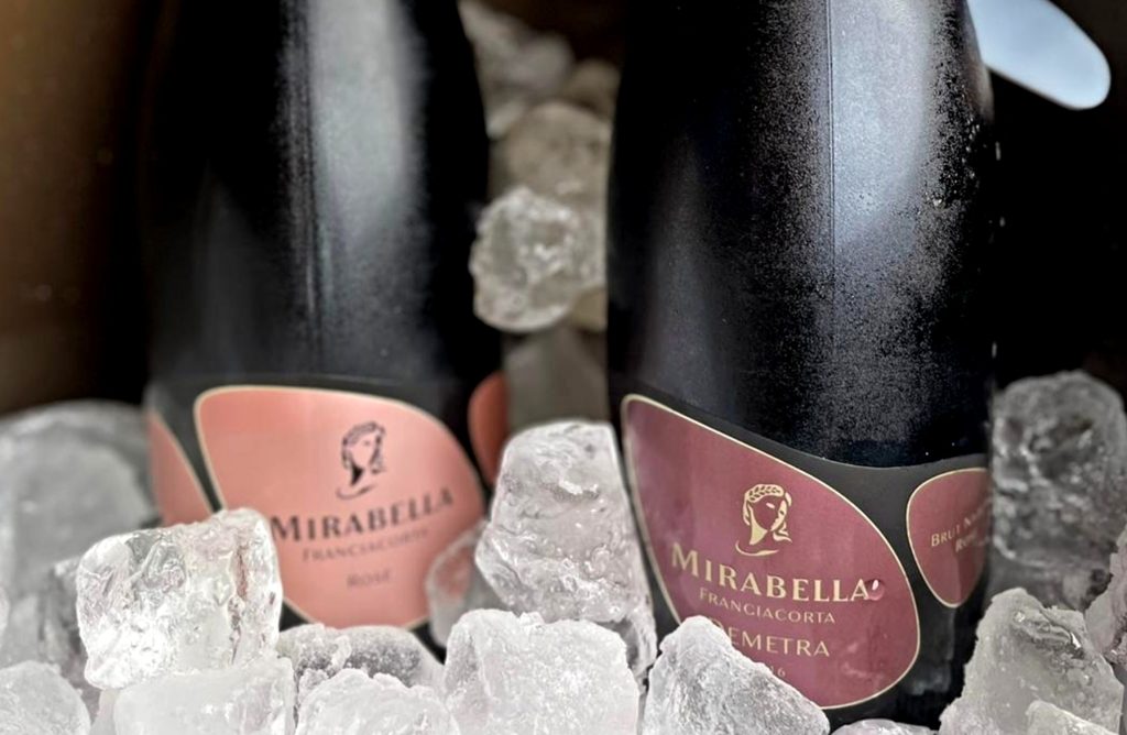 Mirabella demetra e rosé nel ghiaccio