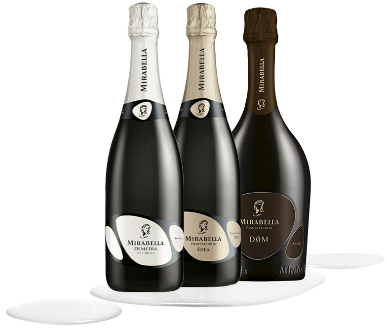 Gamma vini Mirabella Franciacorta